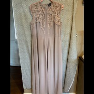 New, long formal dress